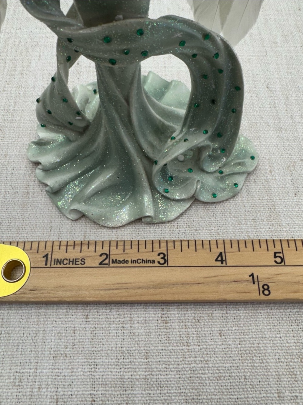 Hamilton Collection Divine Touch of Tranquility Angel Figurine COA Never Display - Picture 10 of 11
